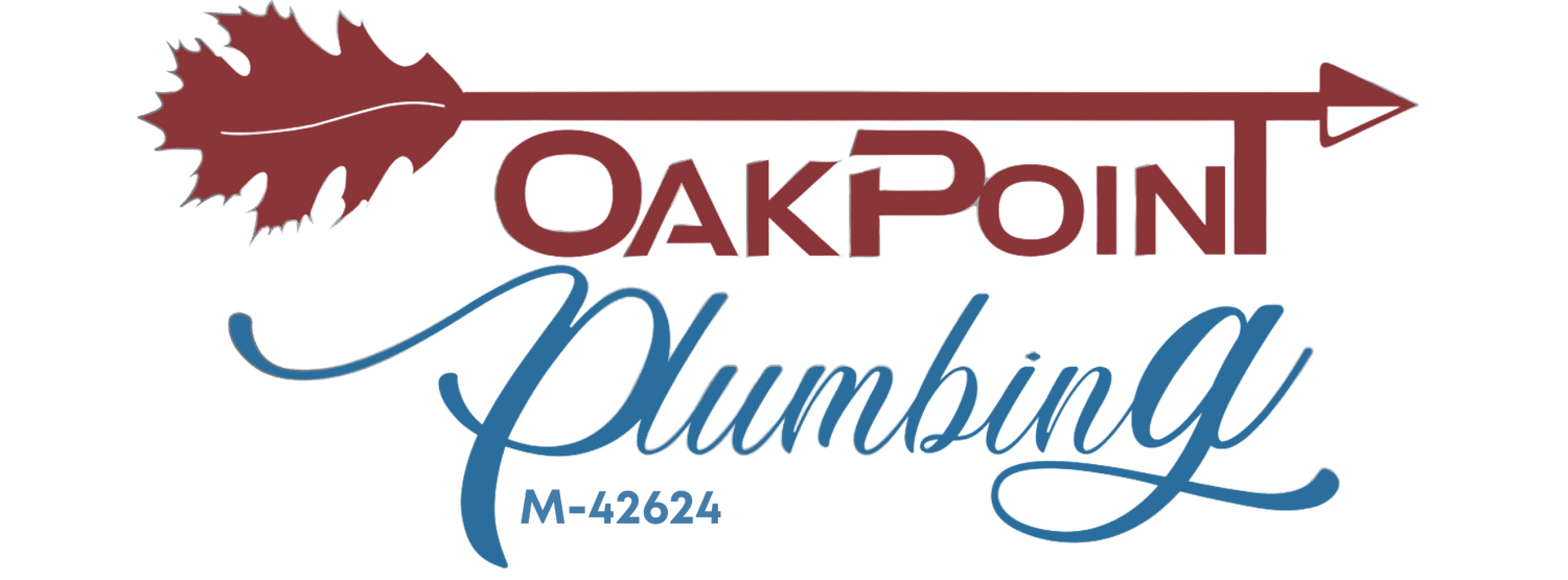 Oak Point Plumbing Logo - License M-42624